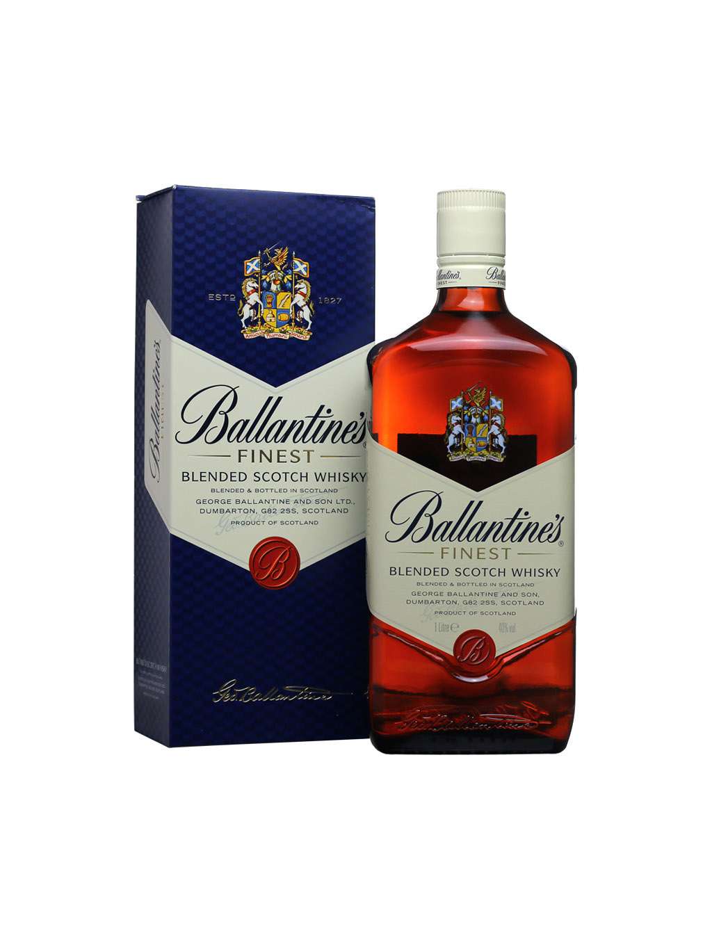 Rượu Blended Whisky Ballantines Finest 1L