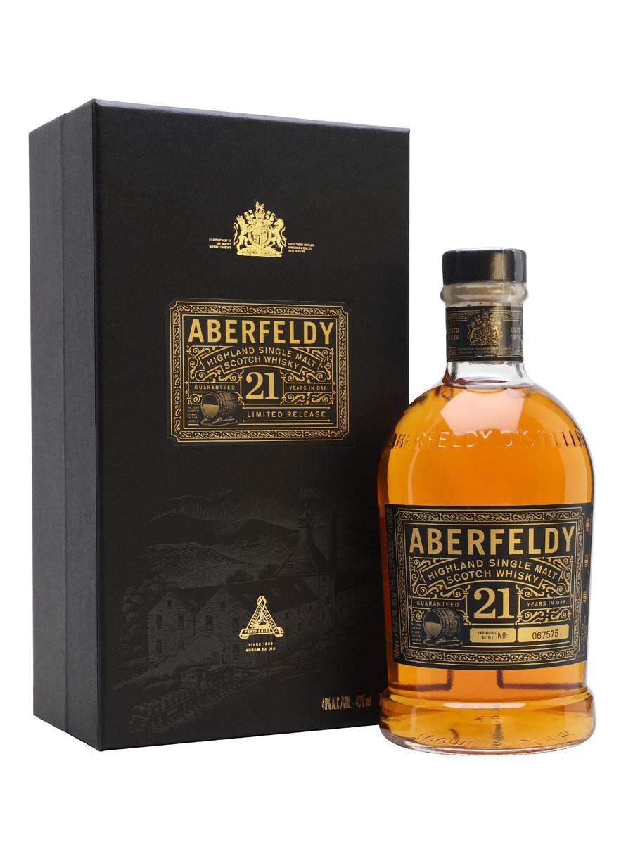 Aberfeldy 21 Yo Malt Co Highland Single Malt Whisky