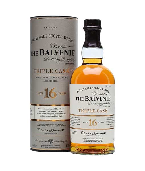 Balvenie 16 Yo Triple Cask Malt Co Speyside Single Malt Whisky