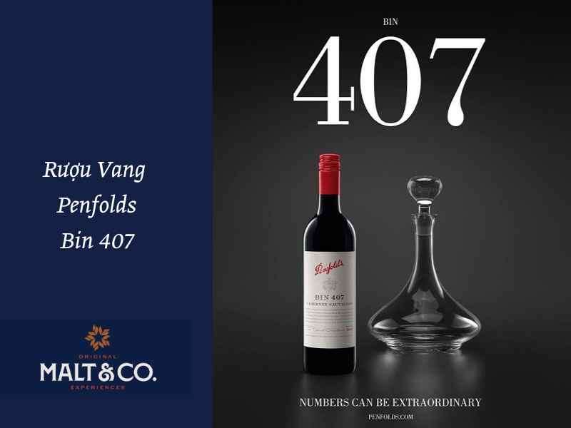 Rượu vang Penfolds Bin 407