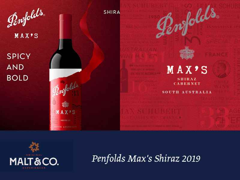 Penfolds Max's Shiraz 2019