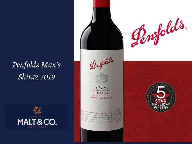 Penfolds Max's Shiraz 2019