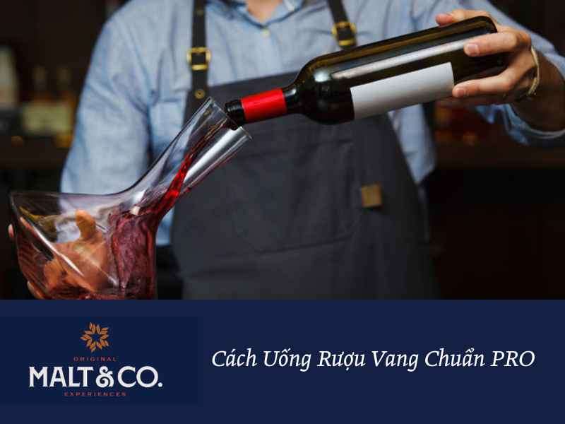 Cách uống rượu vang chuẩn