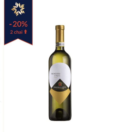 Rượu vang Ý Moscato D’asti DOCG  75cl 5.5%