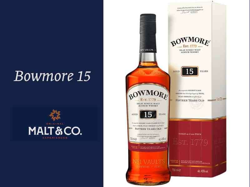 rượu bowmore 15 