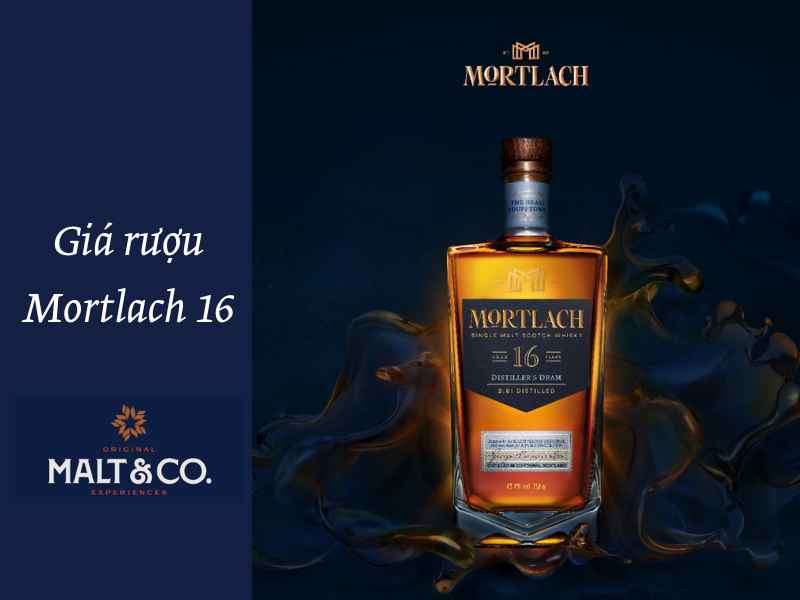 giá rượu mortlach 16 