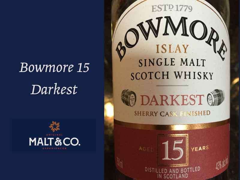 bowmore 15 darkest