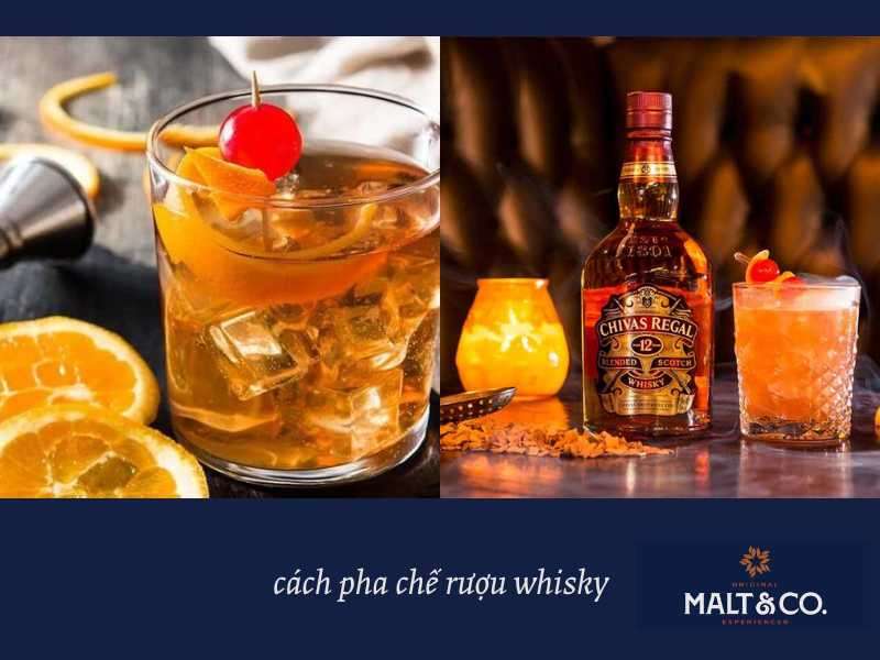 cách pha chế rượu whisky