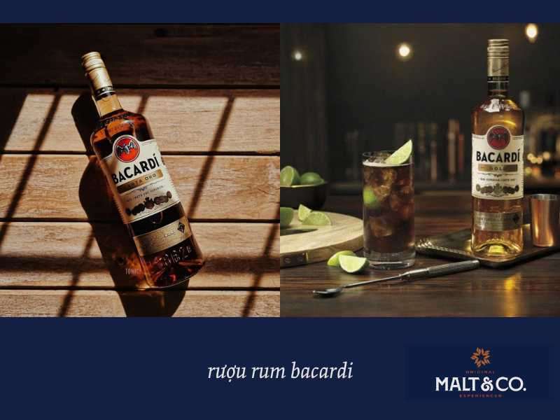 rượu rum bacardi